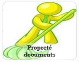 Propreté nettoyage documents DIVERS